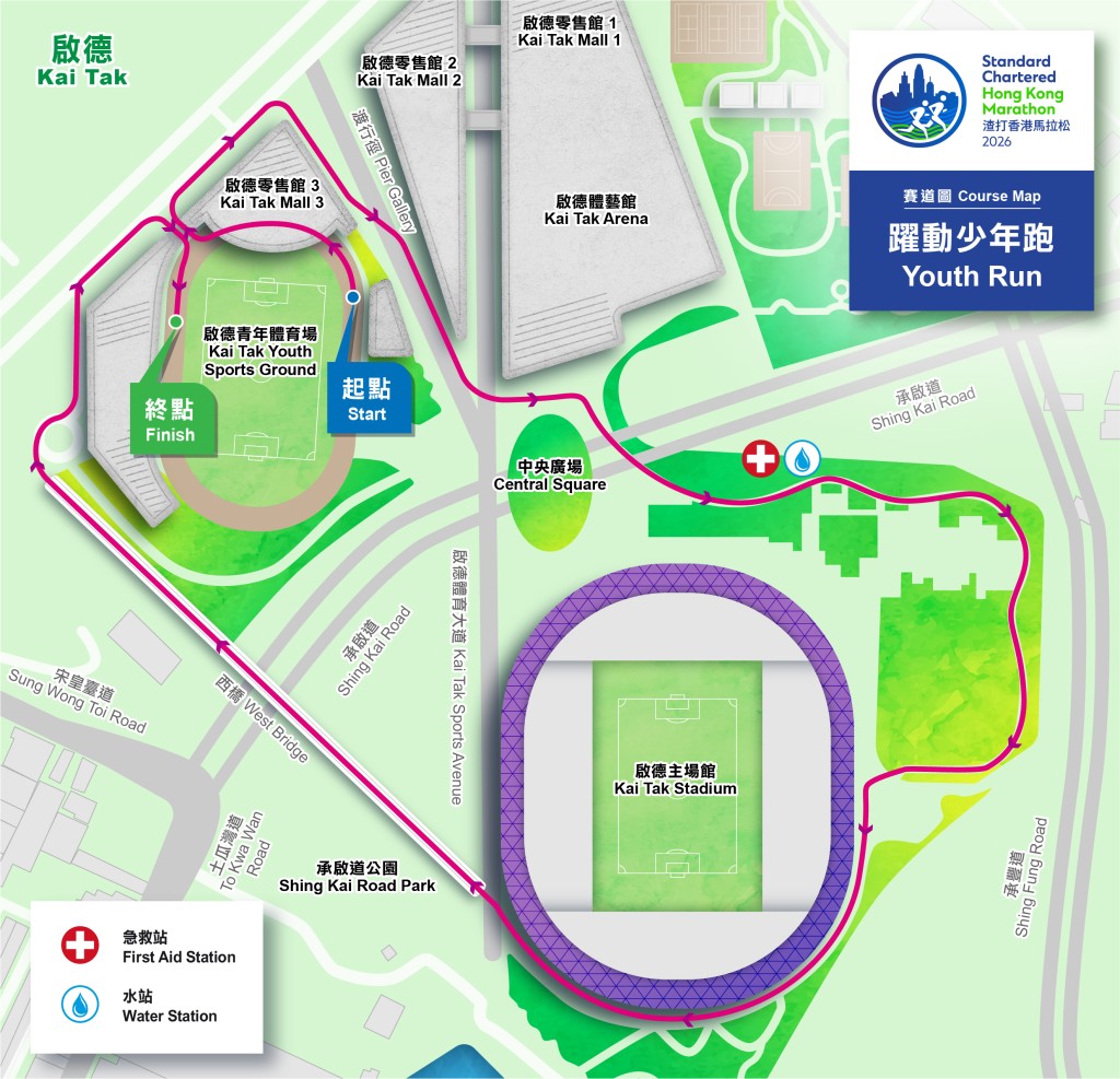 （圖片來源：渣打香港馬拉松）