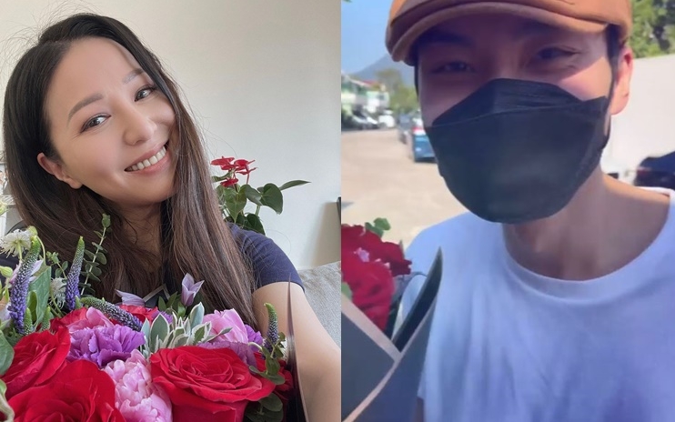 周嘉洛將暫別劇組去拍古裝劇當男一,就在今個母親節給滕麗名送驚喜。