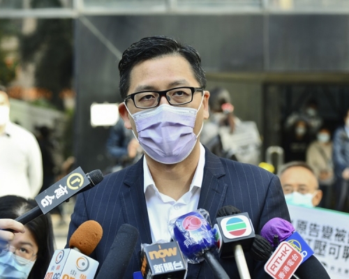 林卓廷質疑沒有新聞廣播經驗的李百全空降港台,是要執行「政治任務」。資料圖片