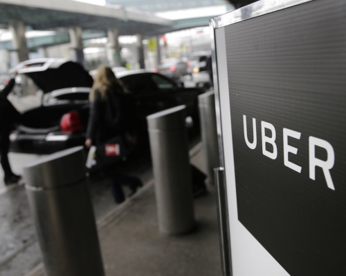美國司法部就Uber向殘疾乘客收取額外費用提告。AP資料圖片