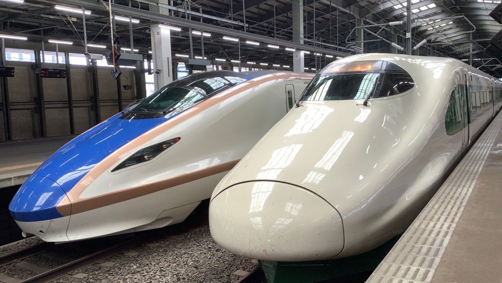 「東北新幹線」有鐵道維修人失蹤。 twitter圖