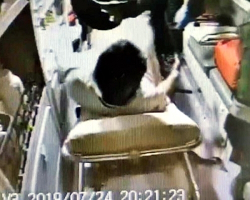 姓陳的男傷者當日送院情況。網圖