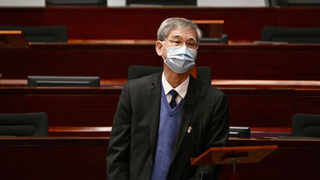 羅致光強調，修例目的是為了更好保障僱員的僱傭權益及鼓勵僱員接種疫苗。資料圖片