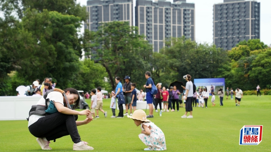 哥球会宣布7月23日起逢周日下午开放粉岭高球场，让市民入场游玩。资料图片   