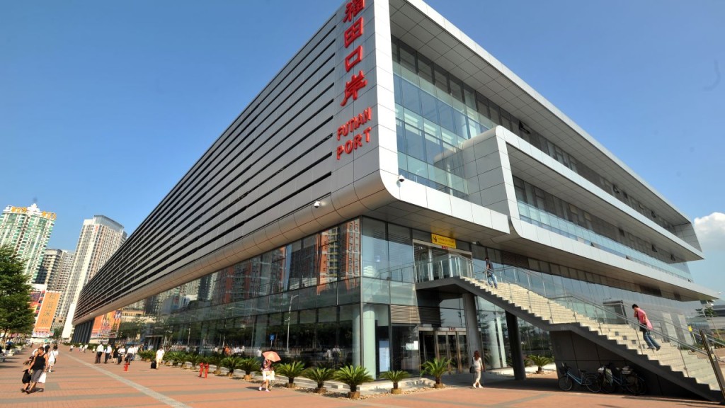 福田口岸。資料圖片