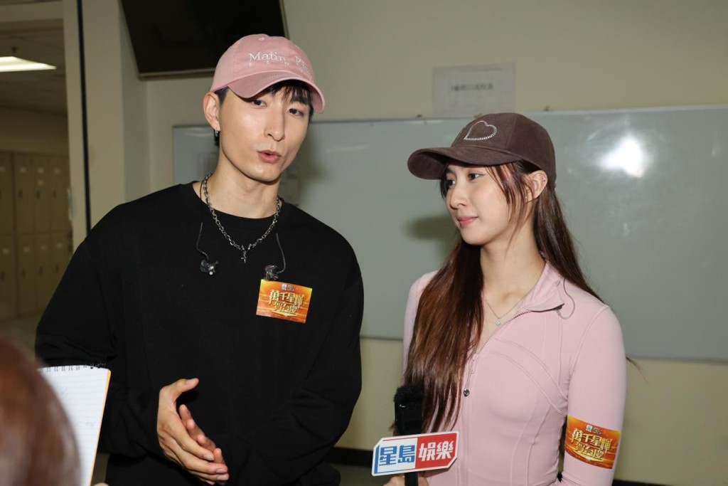 張馳豪、鍾柔美一同受訪。 張馳豪、鍾柔美一同受訪。