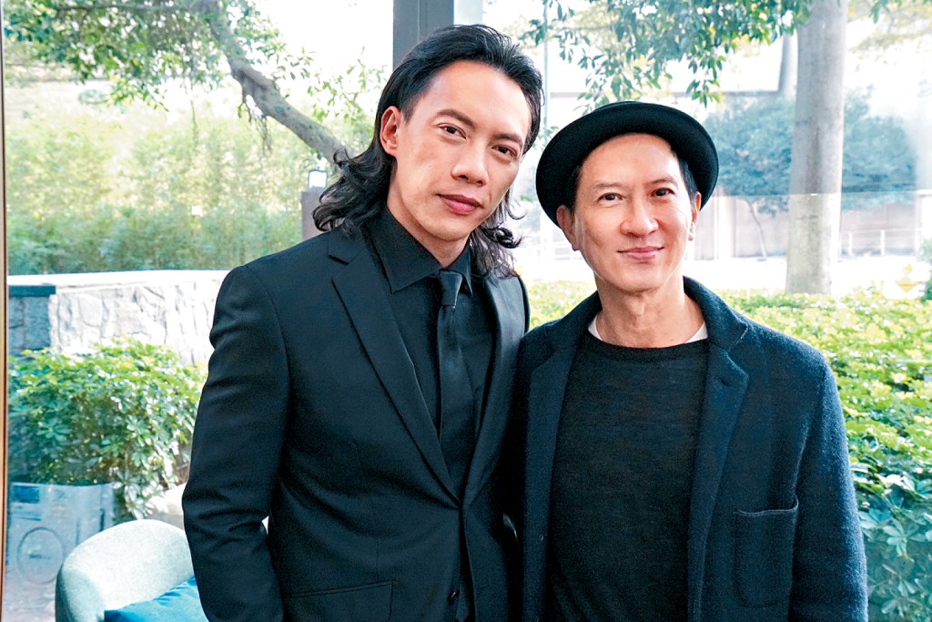 張文傑與堂兄張家輝首次合作，可惜不是同場演出。