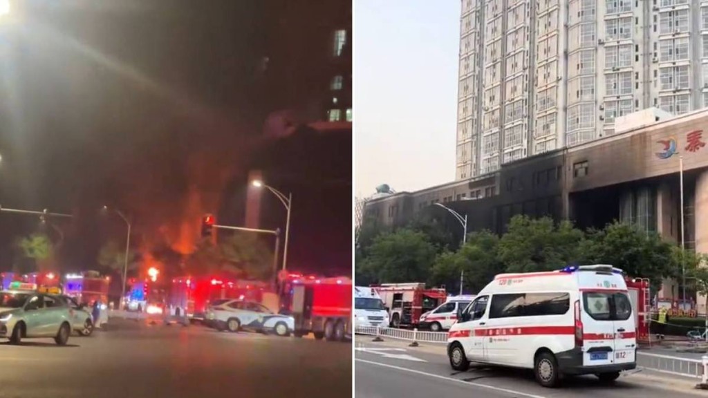河北秦皇島有底層商場凌晨大火導致8人死亡。