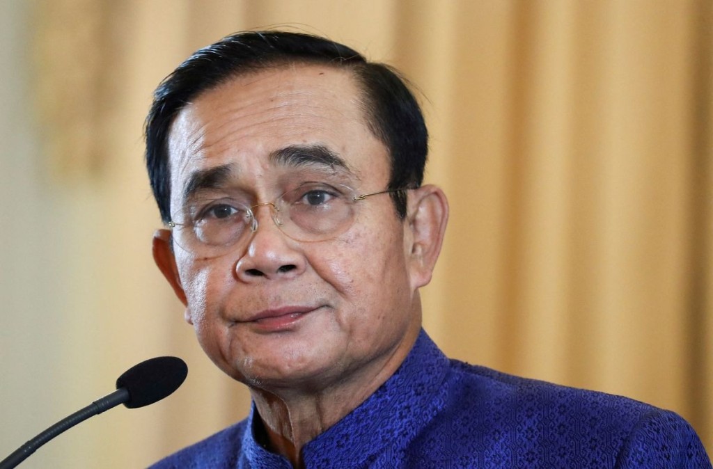 泰国总理巴育宣布：退出政坛和政党。（路透社）
