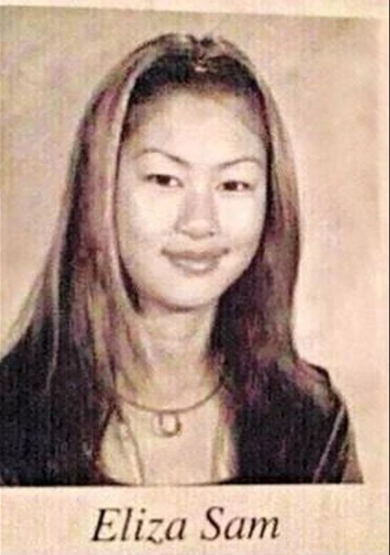 岑麗香曾被流出學生照惹整容疑雲。 岑麗香曾被流出學生照惹整容疑雲。
