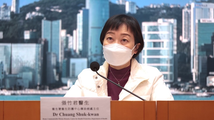 張竹君指Omicron混合變種有多種模式,未必等於XE變種。