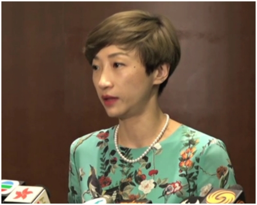 陳淑莊促請政府改用兩地兩檢做法。