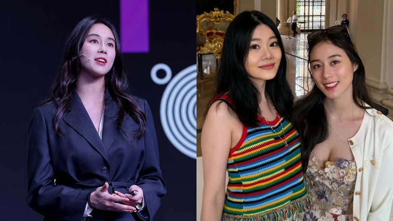 賭王四房千金何超欣低胸吊帶裙騷火辣身材  晒豐滿上圍遊維也納  盡現玲瓏浮凸S形曲線