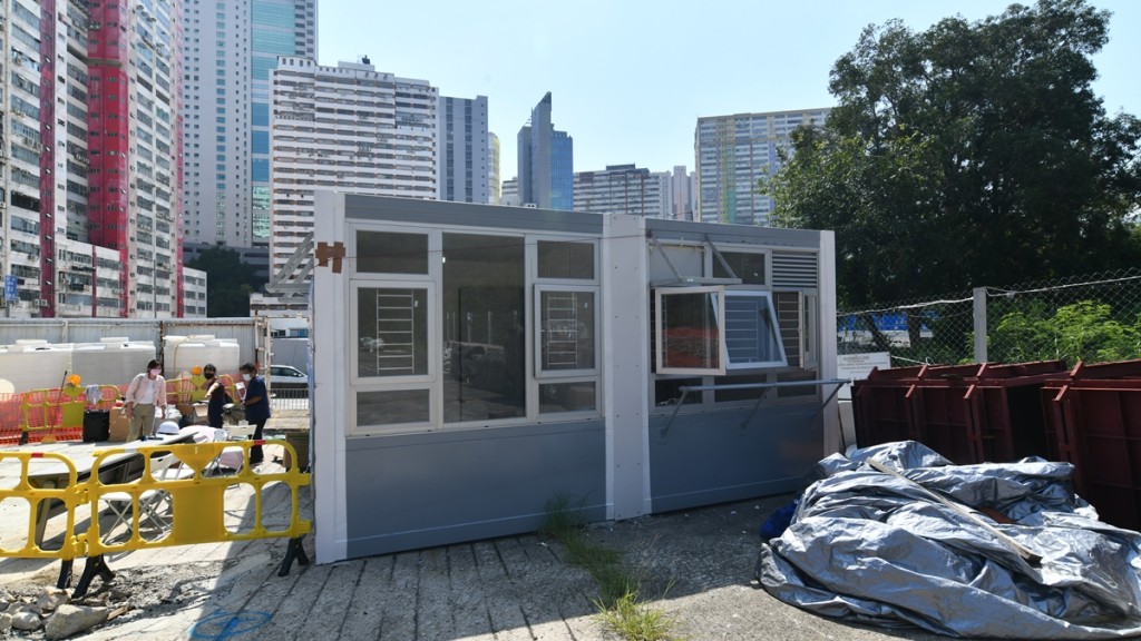 香港社區組織協會荃灣過渡性組合房屋「喜盈」至今收到逾400申請。資料圖片