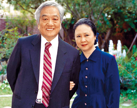 琼瑶与第二任丈夫平鑫涛没有子女。