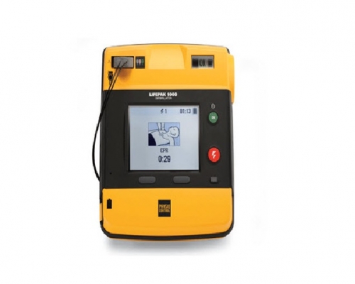 出問題的LIFEPAK 1000自動體外心臟去纖顫器。網圖