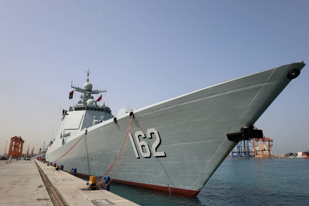 南寧艦將在7月2日訪港。新華社