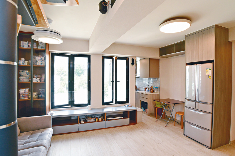 ■這是文豪花園特色單位放盤，實用面積685方呎，現時叫價1680萬。