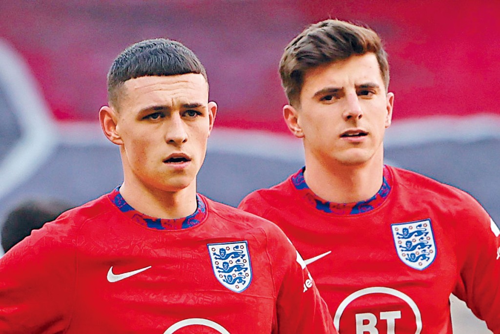 ■科頓（左）和蒙特獲視為英格蘭希望之星，兩人的事迹甚有前輩謝拉特及林柏特的影子。