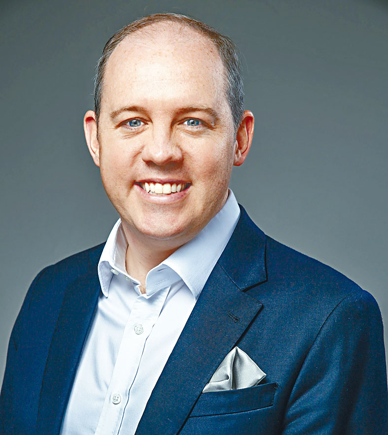 中國美國商會主席Colm Rafferty。