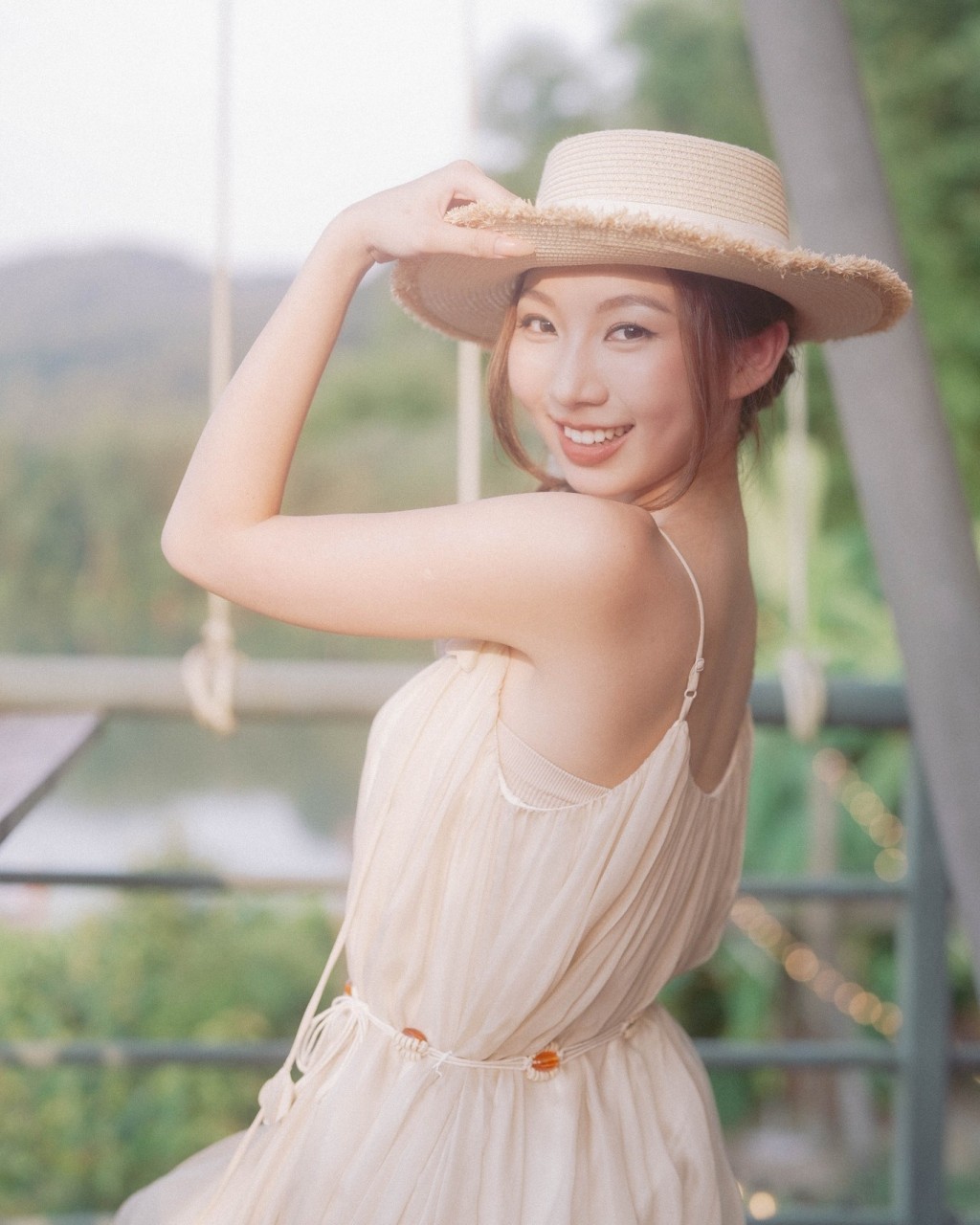 6號盧蔚晴Jasmine仙氣滿滿,散發清純鄰家女孩魅力。 6號盧蔚晴Jasmine仙氣滿滿,散發清純鄰家女孩魅力。