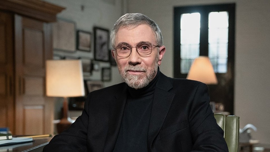 諾貝爾經濟學獎得主克魯格曼(Paul Krugman)。網圖