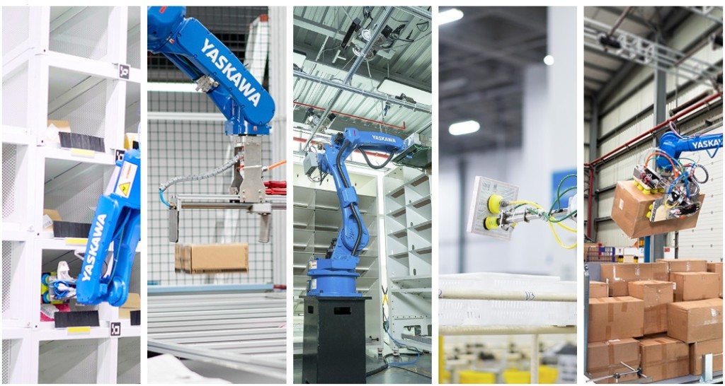 蓝胖子机器人致力研究发多机协作移动平台（AGV）等项目。（蓝胖子机器人网站图片）