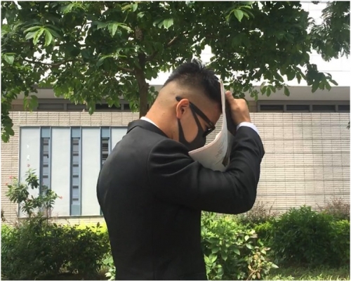 被告周合駿。劉曉曦攝