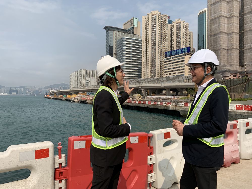 東區走廊行人板道預計2021年開工,2025年完工。