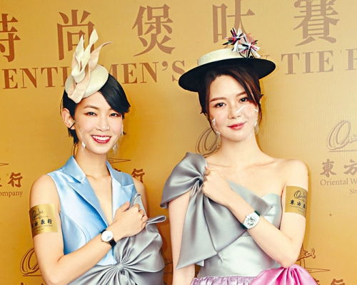李靖筠和曾樂彤都說佩戴名表和穿高跟鞋,令她們頗為緊張。