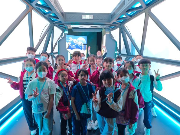 学校于2025年4月举办「广州珠海学习交流团」（图片来源：中华基督教会协和小学（长沙湾）校网）