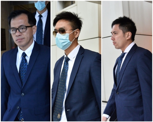 左起:白榮斌、陳少丹及關嘉豪。