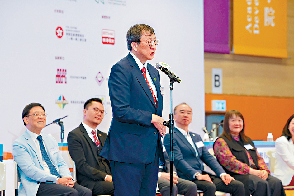 李子建在致辭時表示，此次比賽不僅讓學生展現能力，更可擴闊國際視野。