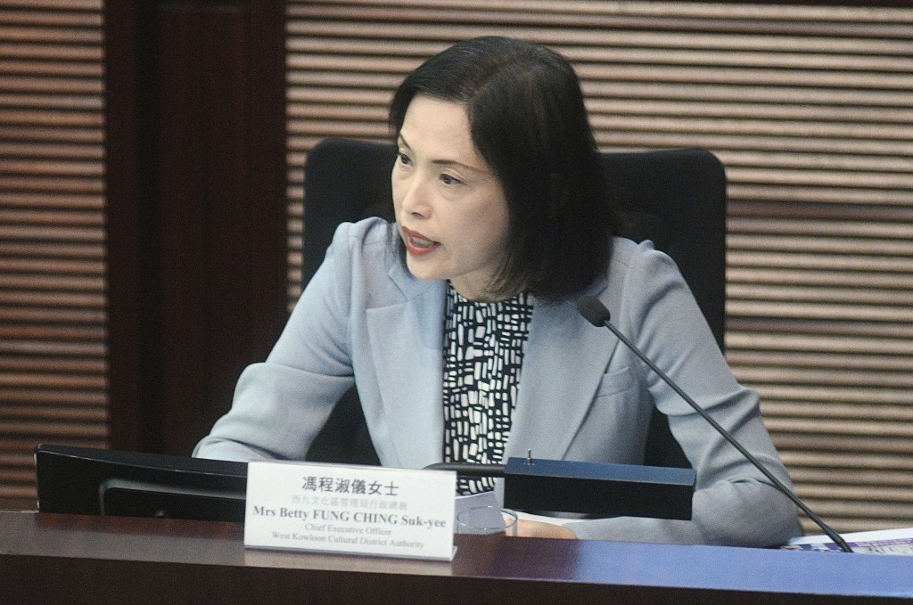 西九文化區管理局行政總裁馮程淑儀。 西九文化區管理局行政總裁馮程淑儀。