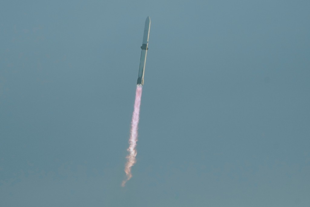 火箭一飛沖天。美聯社