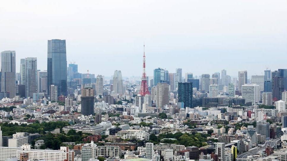 中國人需求減少，東京市中心六區二手樓價3年首跌。 新華社資料圖