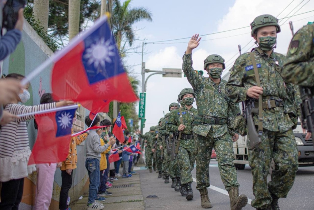 台軍被指人力流失問題嚴重。（X@iingwen）