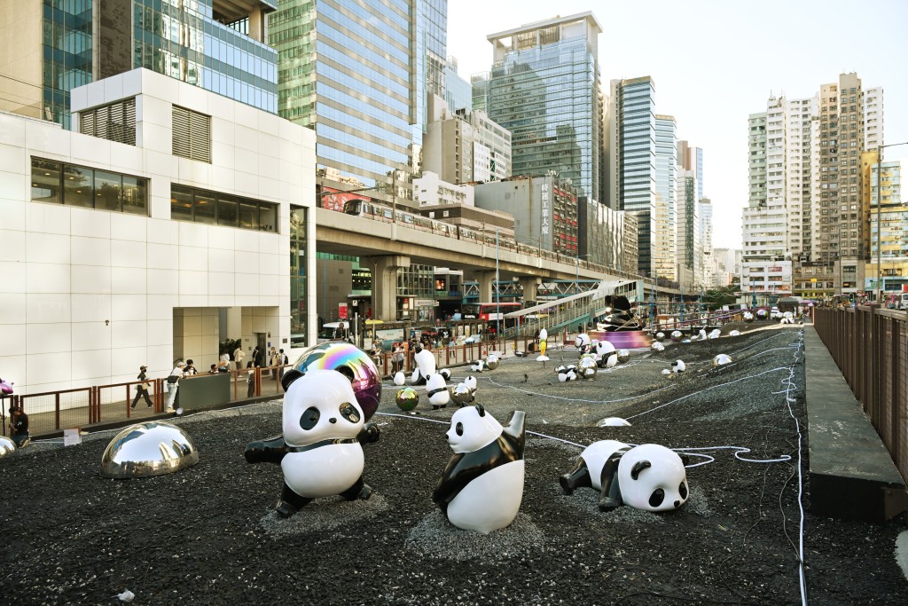 香港无处不熊猫。