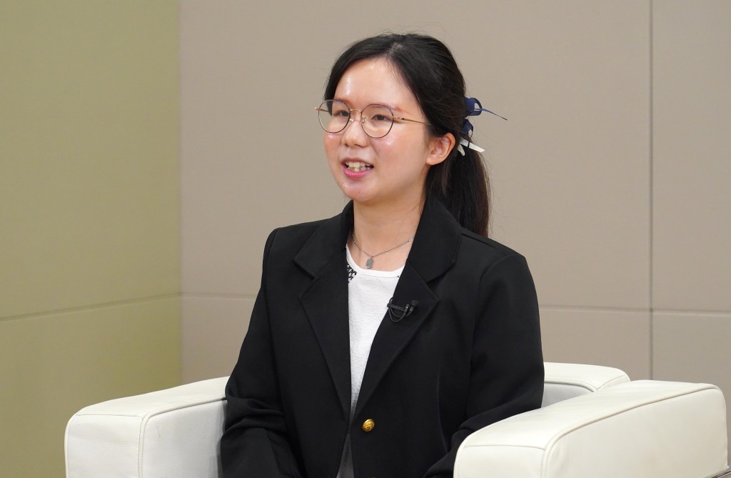 大學主修教育的Abbie是「『友』妳啟導」友師計劃學員。