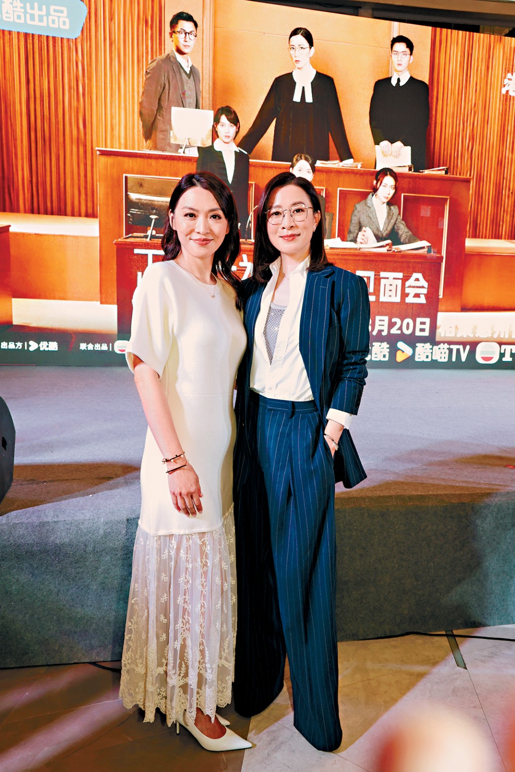 阿佘（右）自認有招商能力，會出盡全力。