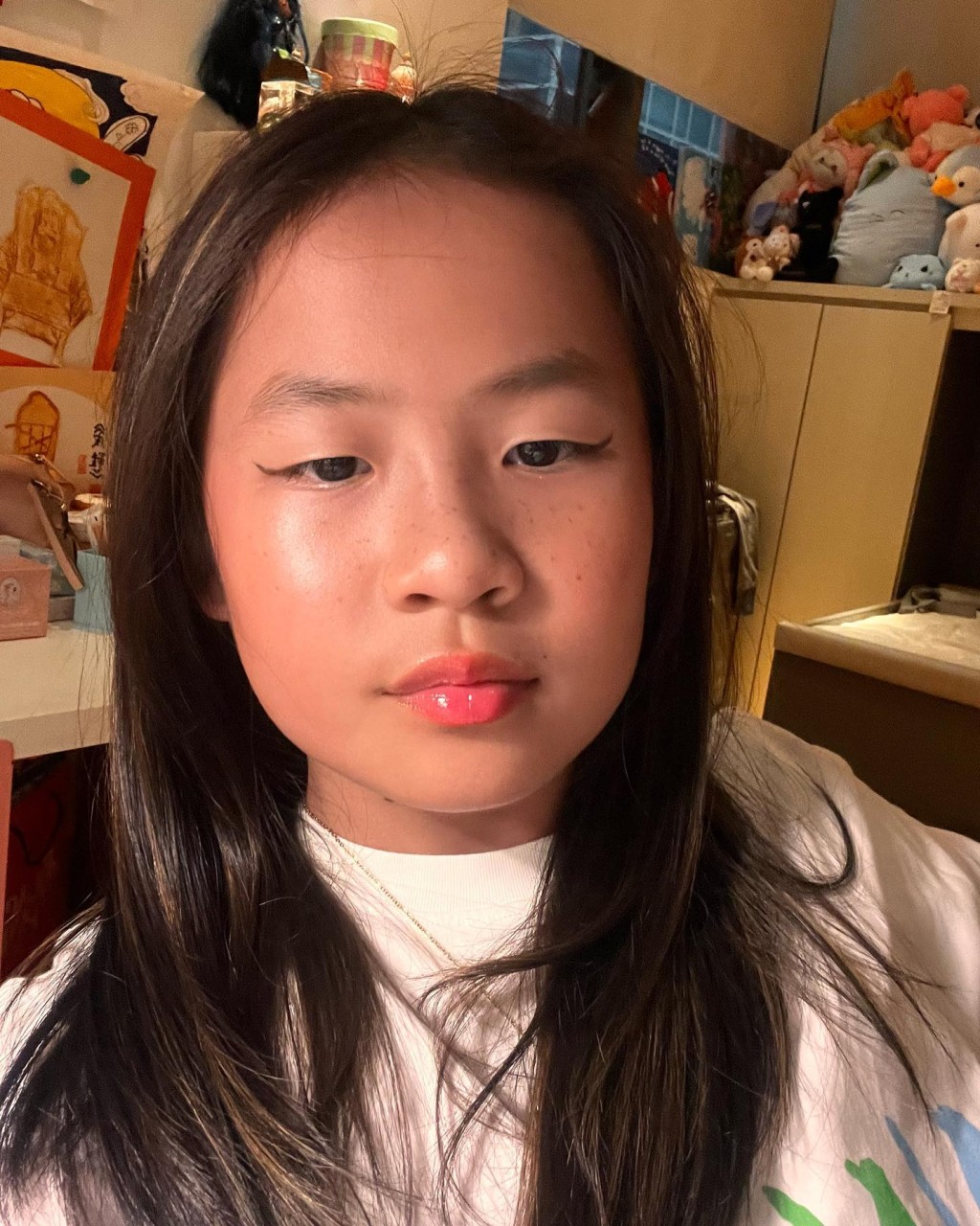 陳慧玲8歲細女Damiana近年越來越有少女感，打扮都變得更成熟。