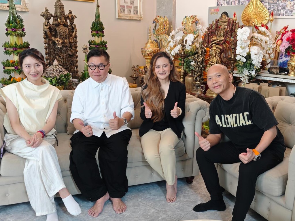 胡慧冲訪問泰國爆紅命理師Mor Plai。 胡慧冲訪問泰國爆紅命理師Mor Plai。