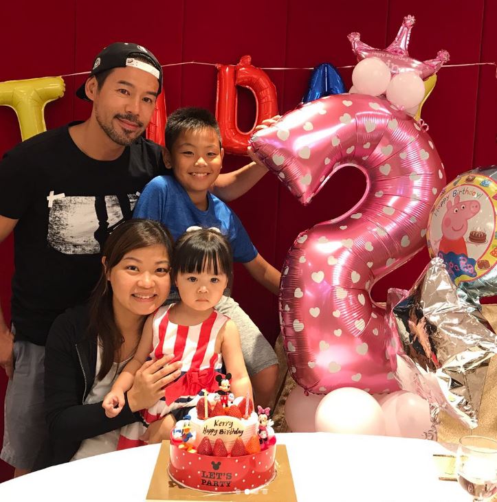 包包日前開兩歲生日會。
