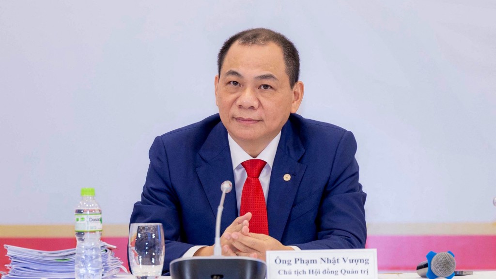 越南首富范日旺。 路透社資料圖