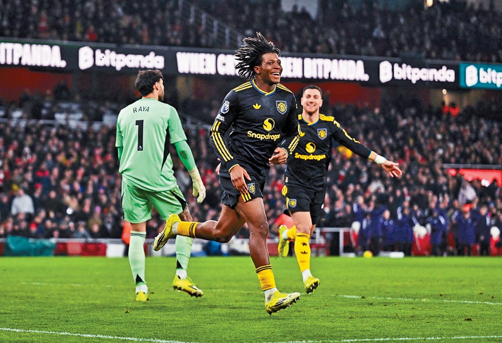 多古（前）日前對阿仙奴時射入世界波。