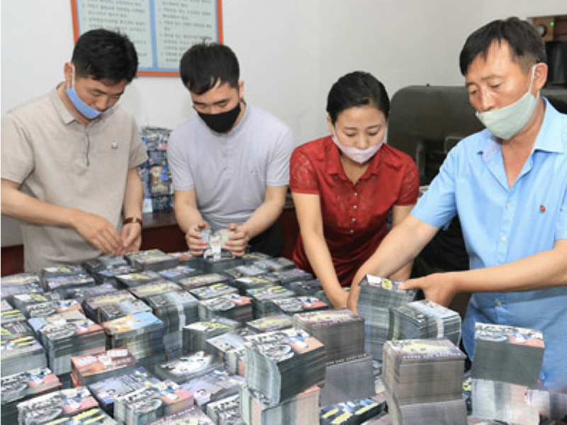 朝鮮準備好1200萬張反韓傳單,實施報復。AP圖