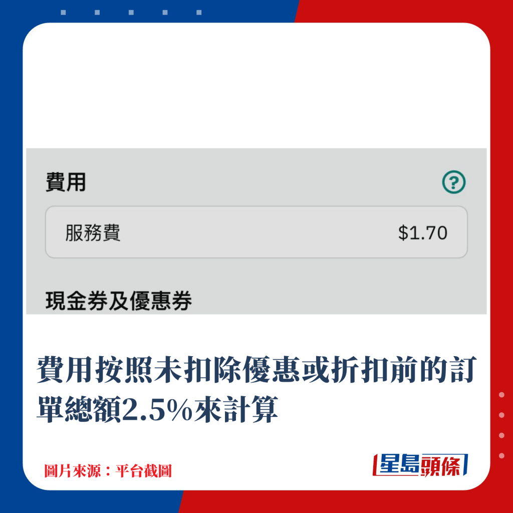 发现Deliveroo无事先通知下收取外卖自取服务费