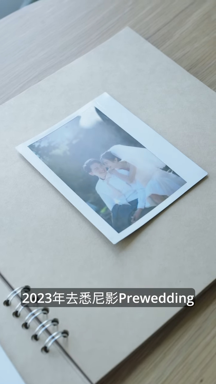 麥明詩又提到2023年去悉尼拍Pre-wedding，原來是即興之作。