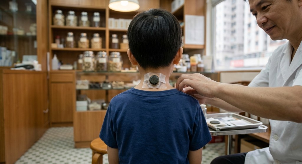 天灸連續做3年有效加強身體健康,改善哮喘、鼻敏感問題。有意進行天灸時,需要詢問相熟中醫師。(AI生成示意圖) 天灸連續做3年有效加強身體健康,改善哮喘、鼻敏感問題。有意進行天灸時,需要詢問相熟中醫師。(AI生成示意圖)