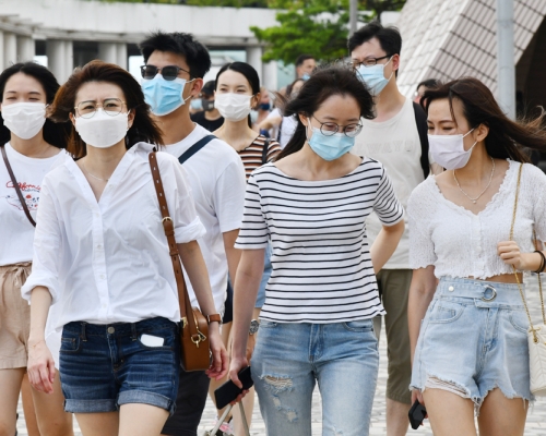 本港疫情緩和。 資料圖片